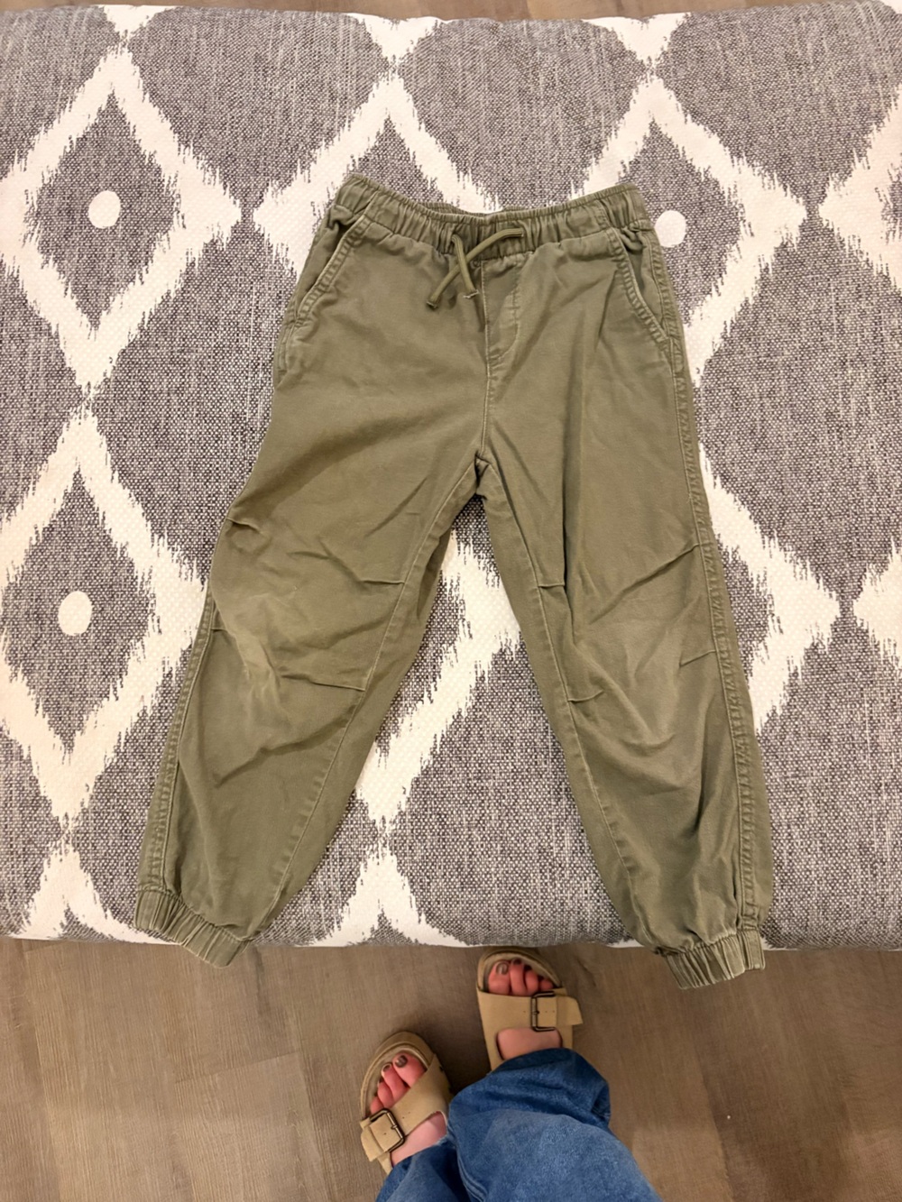 5 for $20 🛍️ H&M Olive Drawstring Joggers for Boys